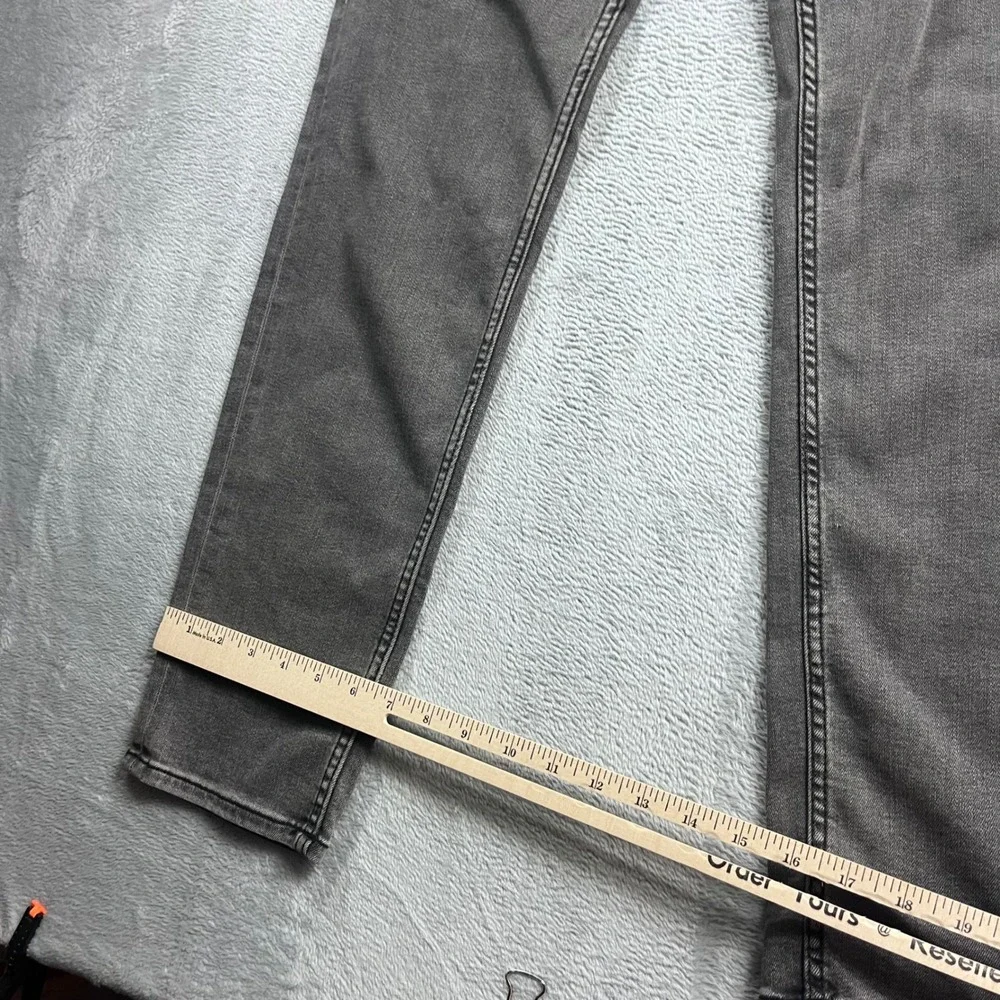 Banana Republic Travel Jean Mens 30x30 Slim Fit Gray Charcoal Denim Pants